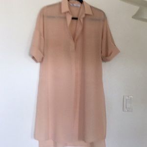 Zara nude tunic